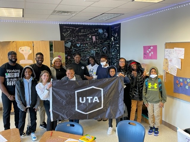 UTA Volunteers at Russell West End Academy