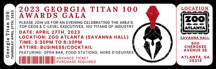 2023 Georgia Titan 100 Awards Gala